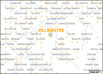 map of Villadestre