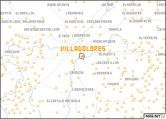 map of Villa Dolores