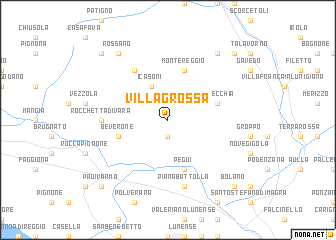 map of Villagrossa