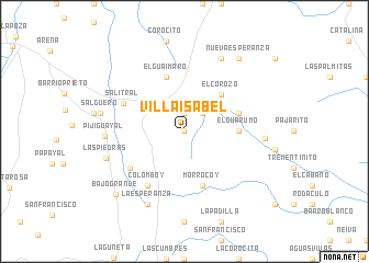 map of Villa Isabel