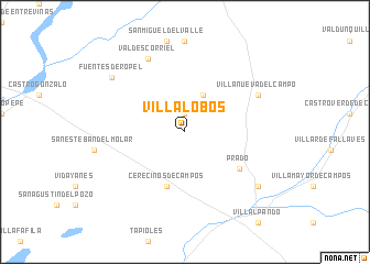 map of Villalobos