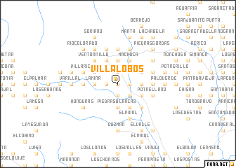 map of Villalobos