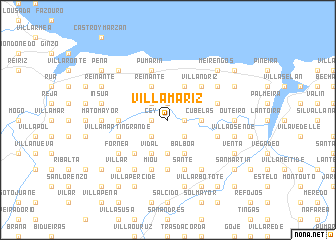 map of Villamariz