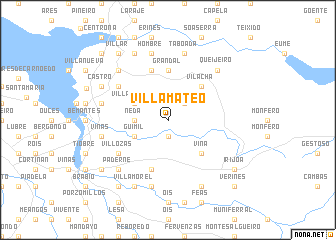 map of Villamateo