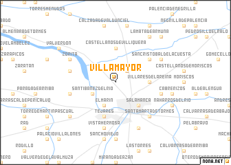 map of Villamayor