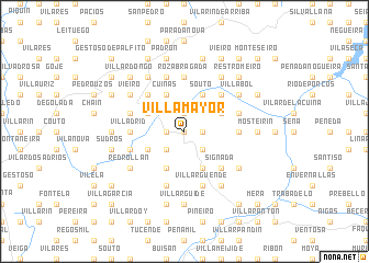 map of Villamayor