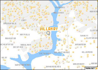 map of Villamay