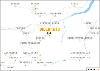 map of Villaneto