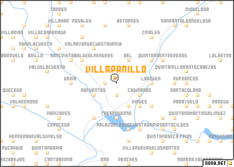 map of Villapanillo