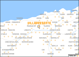 map of Villapresente