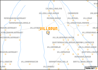 map of Villapún