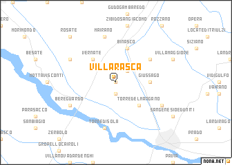 map of Villarasca