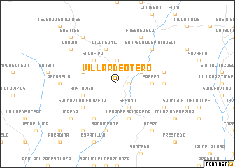 map of Villar de Otero