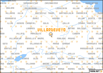 map of Villardeveyo