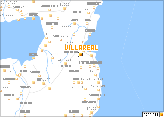 map of Villareal