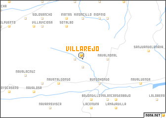 map of Villarejo