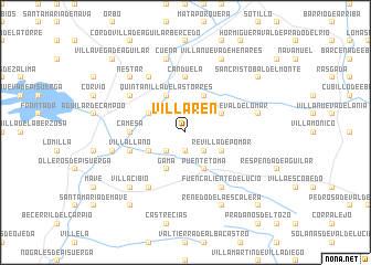 map of Villarén