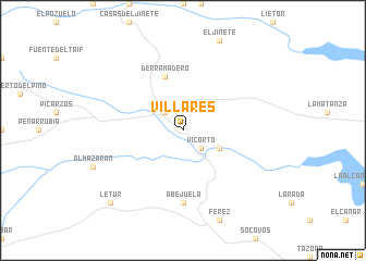 map of Villares