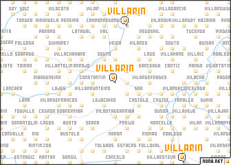 map of Villarín