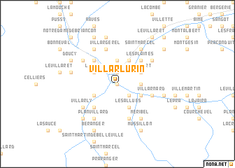 map of Villarlurin