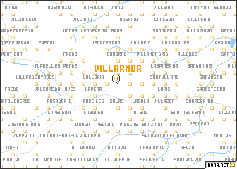 map of Villarmor