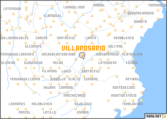 map of Villa Rosario