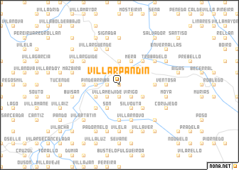 map of Villarpandín