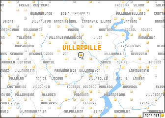 map of Villarpille