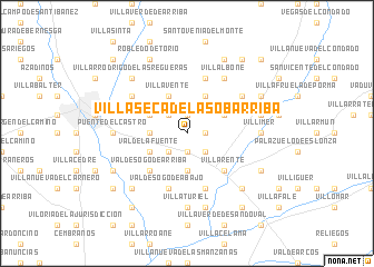 map of Villaseca de la Sobarriba