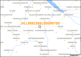 map of Villaseco de los Gamitos