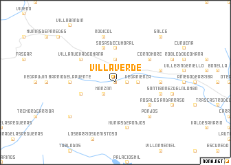 map of Villaverde