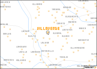 map of Villaverde