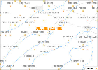 map of Villa Vezzano