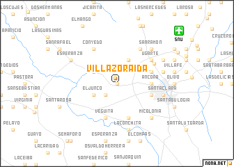 map of Villa Zoraida