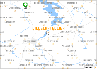 map of Ville Châtellier