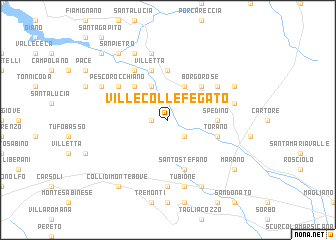 map of Villecollefegato