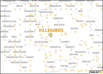 map of Ville-du-Bois