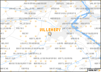 map of Ville Héry
