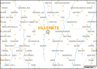 map of Villembits