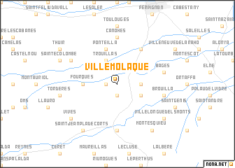 map of Villemolaque