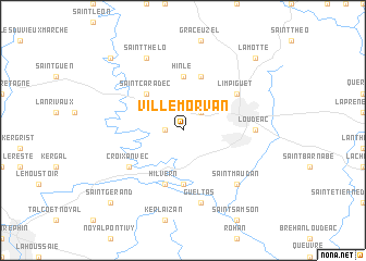 map of Ville Morvan