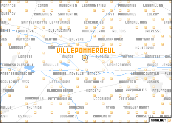 map of Ville-Pommeroeul
