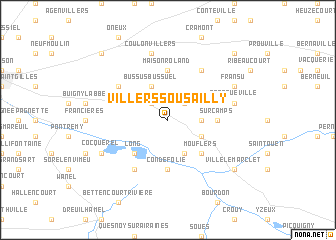 map of Villers-sous-Ailly