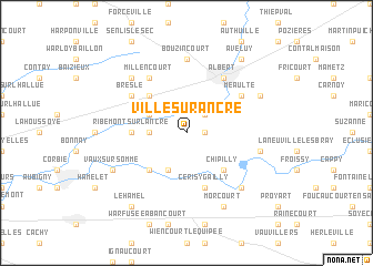 map of Ville-sur-Ancre