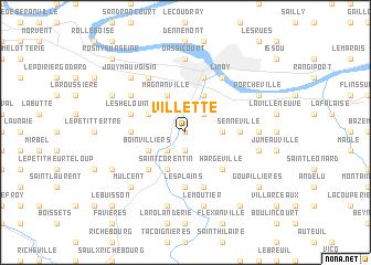 map of Villette