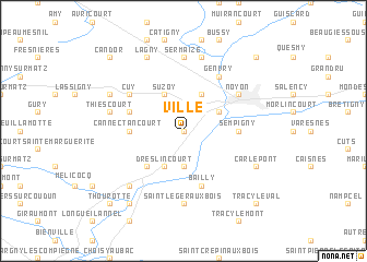 map of Ville