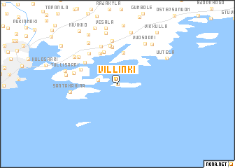 map of Villinki