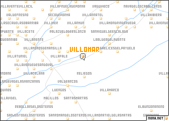 map of Villómar