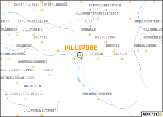 map of Villorobe