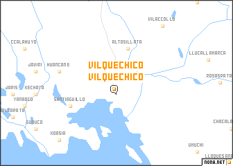 map of Vilque Chico